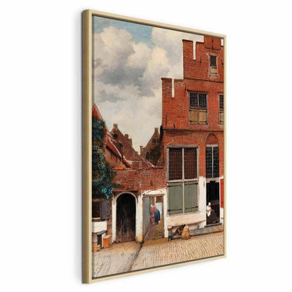 Leinwandbild - Jan Vermeer – The Little Street