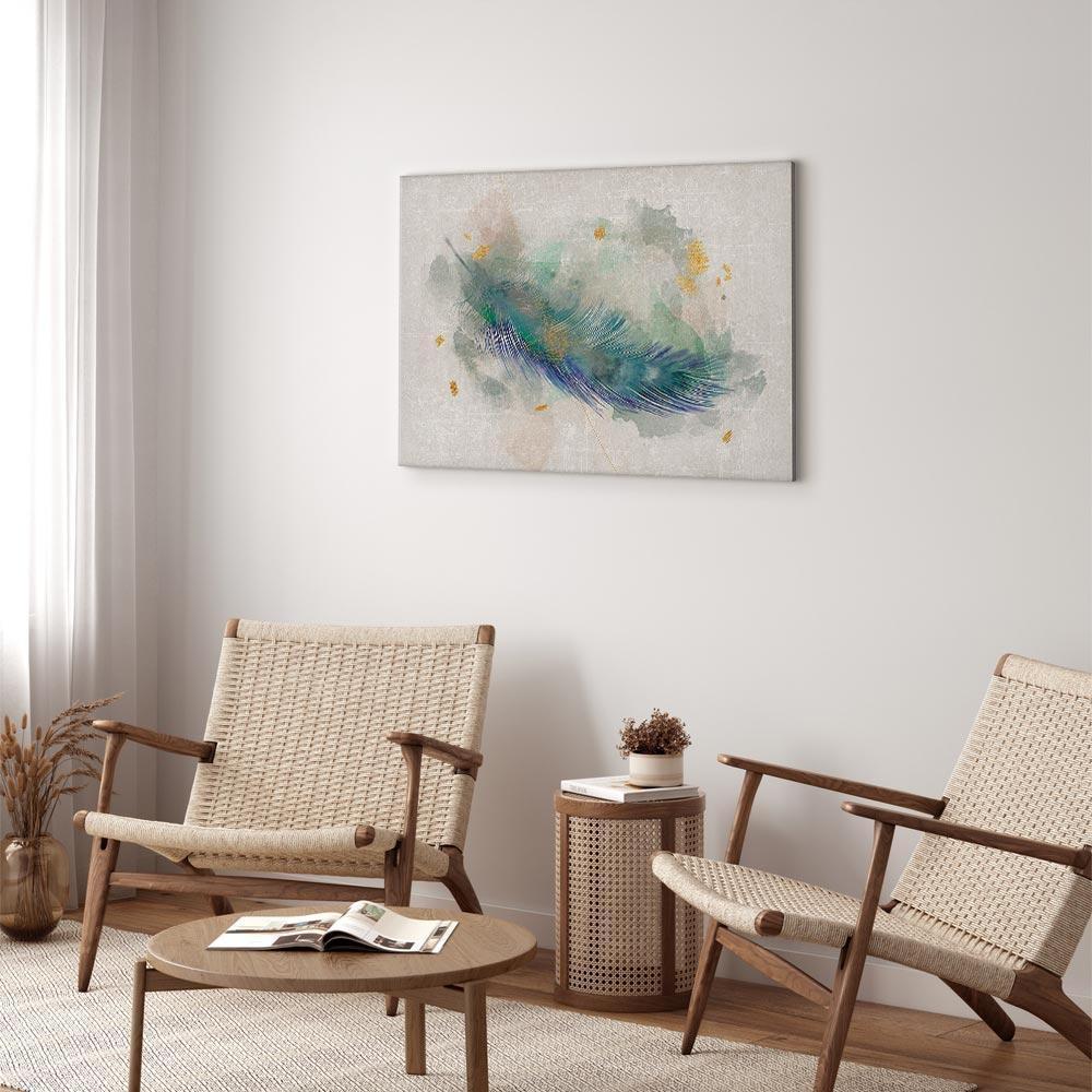 Leinwandbild - Blue Adventure (1 Part) Wide