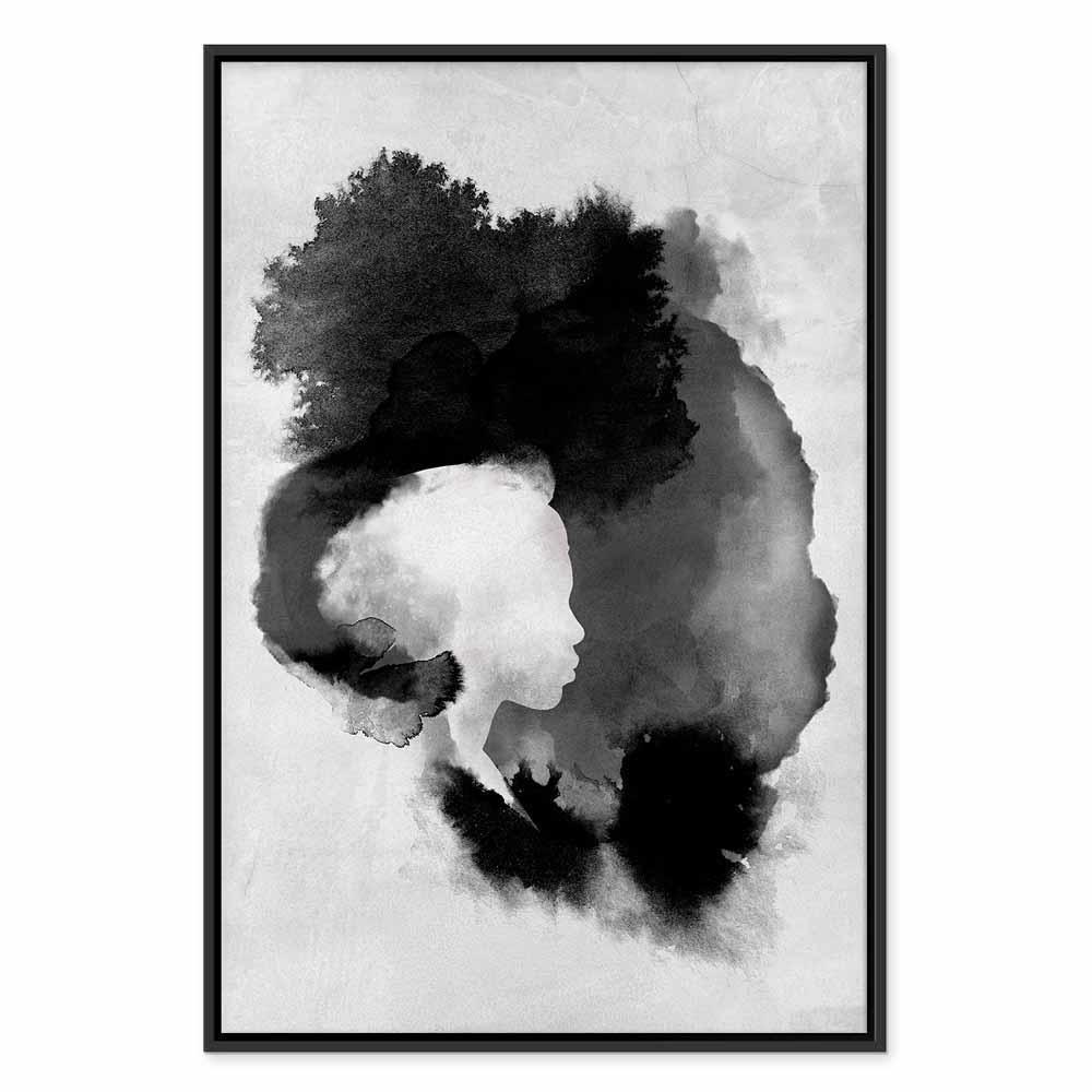 Leinwandbild - Painted By Light (1 Part) Vertical