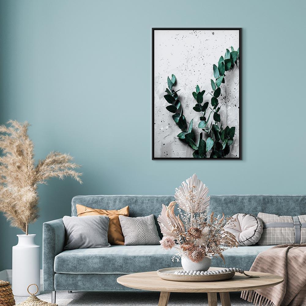 Leinwandbild - Eucalyptus Scent (1 Part) Vertical
