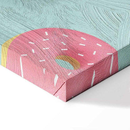 Leinwandbild - Pastel Donuts (1 Part) Vertical
