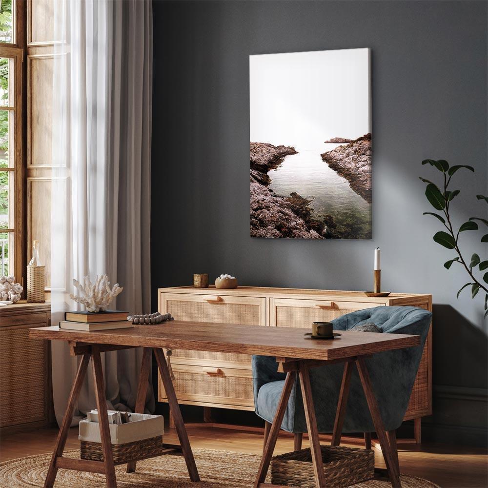 Leinwandbild - Rocky Harbor (1 Part) Vertical