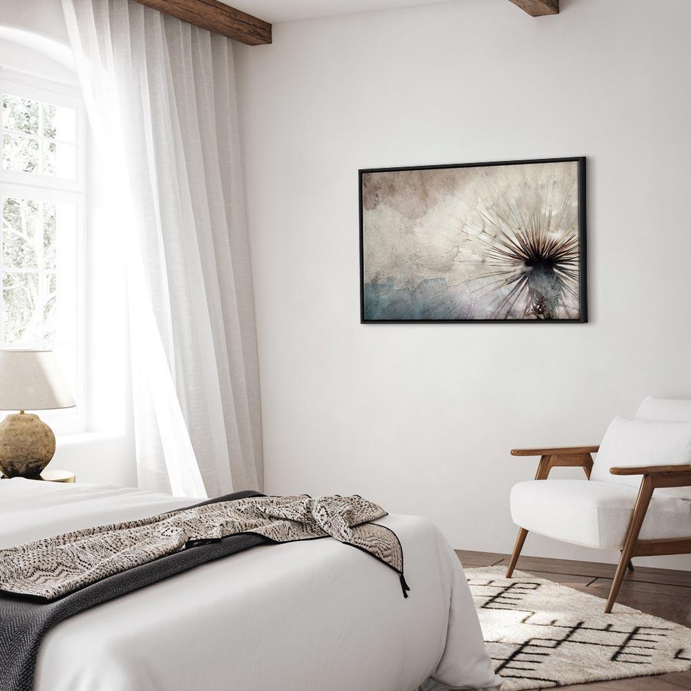 Leinwandbild - Dandelions in the Clouds (1 Part) Wide