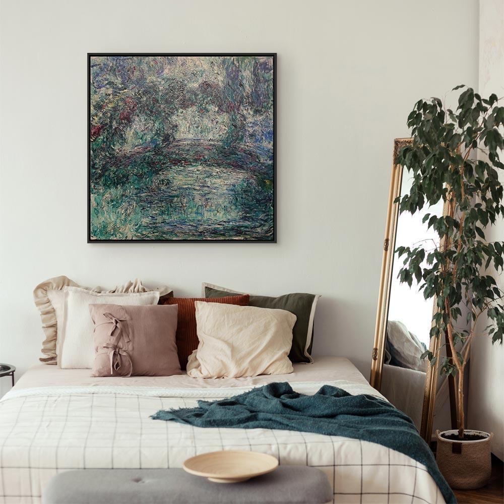 Leinwandbild - Claude Monet – The Japanese Bridge