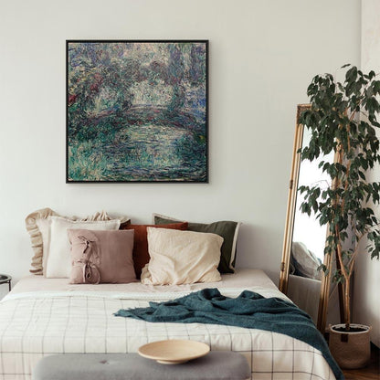 Leinwandbild - Claude Monet – The Japanese Bridge