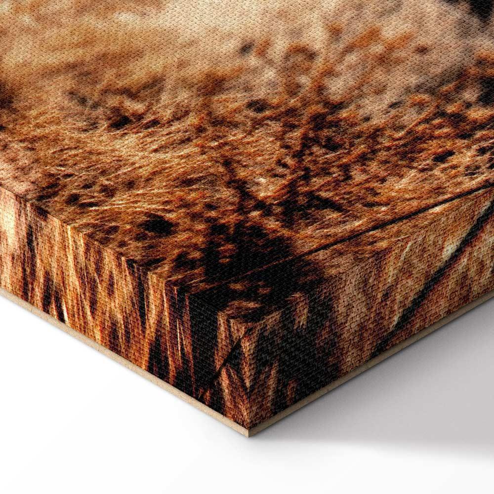 Leinwandbild - Lantern On The Cliff (1 Part) Vertical