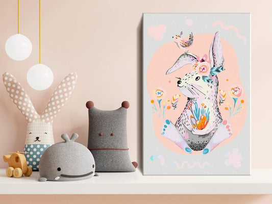 Malen nach Zahlen - Colourful Rabbit