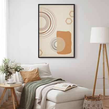 Leinwandbild - Sand Castles (1 Part) Vertical