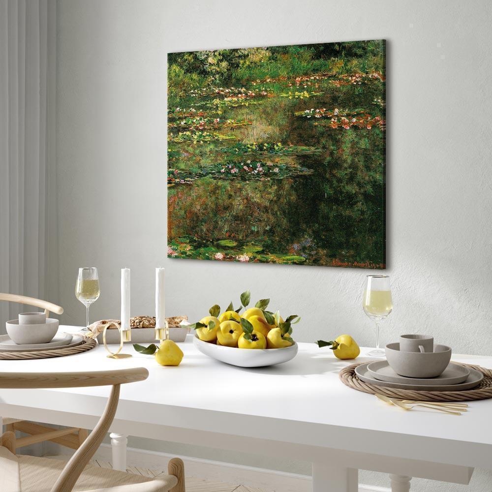 Leinwandbild - Claude Monet – Pond With Water Lilies