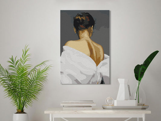 Malen nach Zahlen - Woman's Back