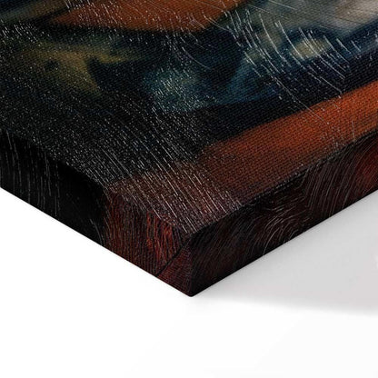 Leinwandbild - Franz Marc – The tower of blue horses