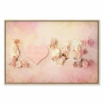 Leinwandbild - Time for Love (1 Part) Wide