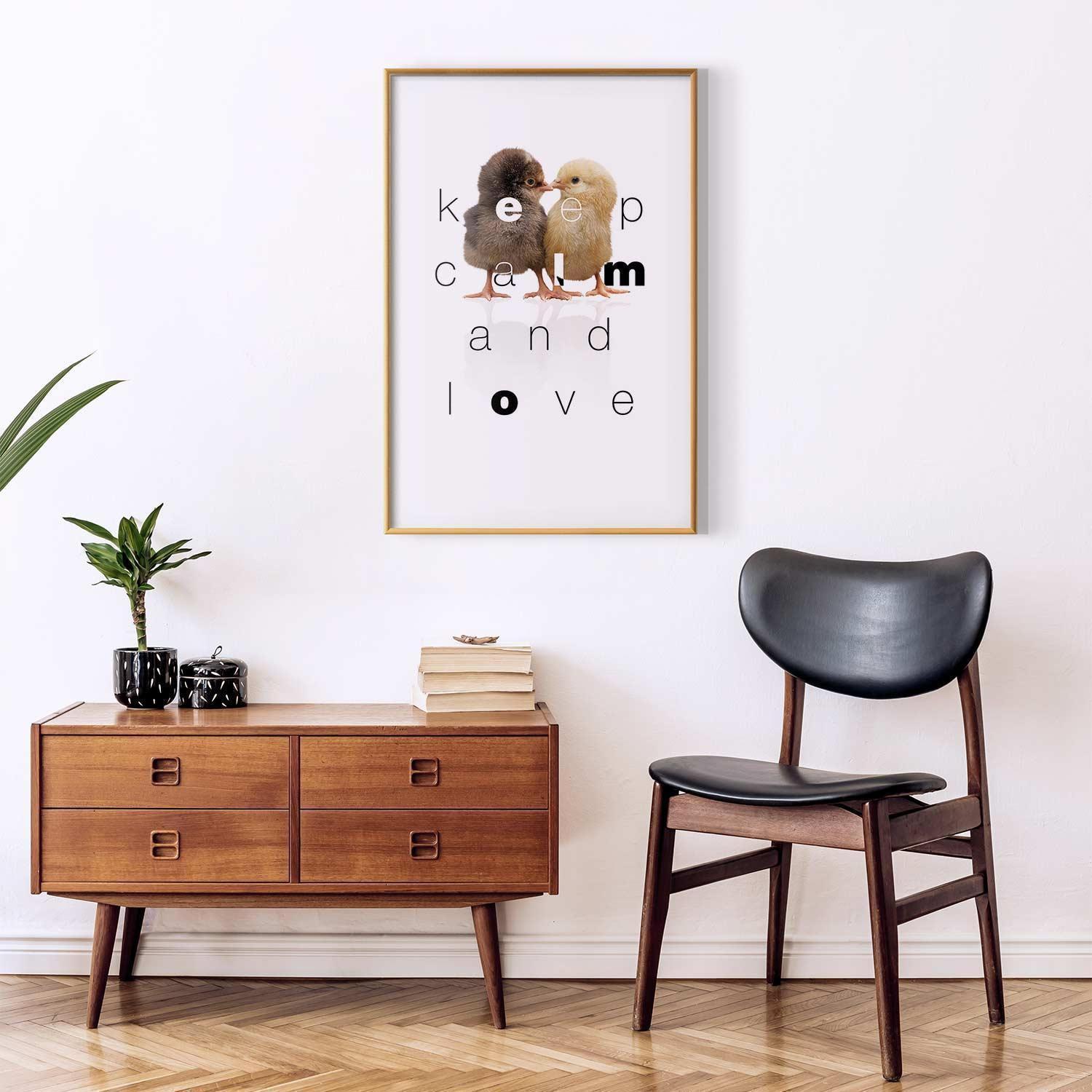 Poster - Keep Calm and Love Artgeist