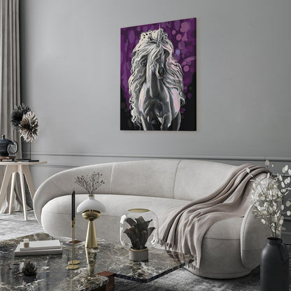 Malen nach Zahlen - White Unicorn