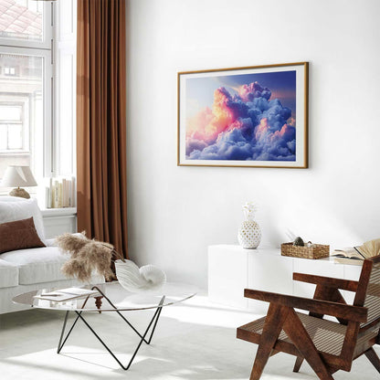 Poster - Clouds Like Painted: Artistic Dawn Brushes Painting the Sky Artgeist