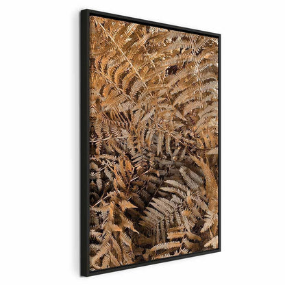 Leinwandbild - Mysterious Fern (1 Part) Vertical