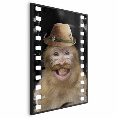 Poster - Monkey in a Hat Artgeist