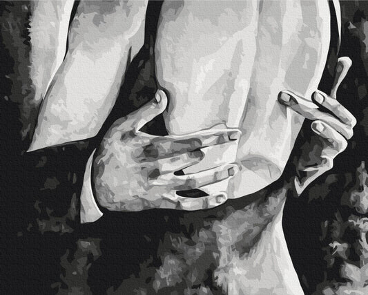 Malen nach Zahlen - Hug me