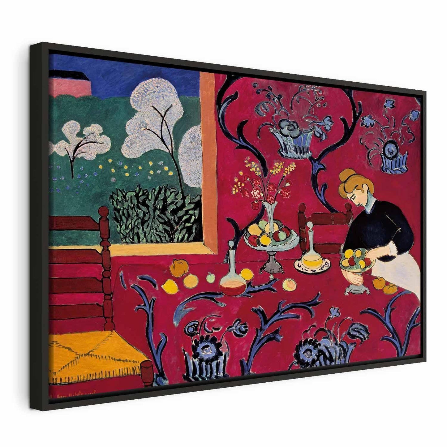 Leinwandbild - Henri Matisse – Harmony in Red (The Red Room)