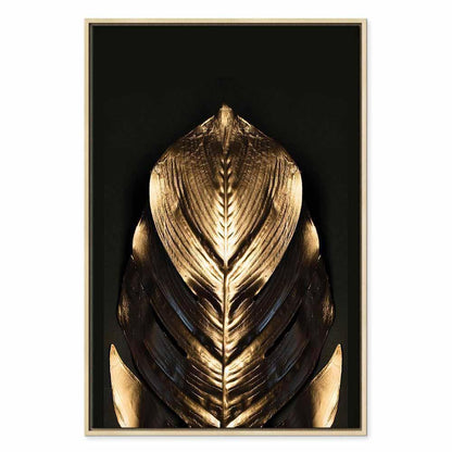 Leinwandbild - Pharaoh's Gold (1 Part) Vertical