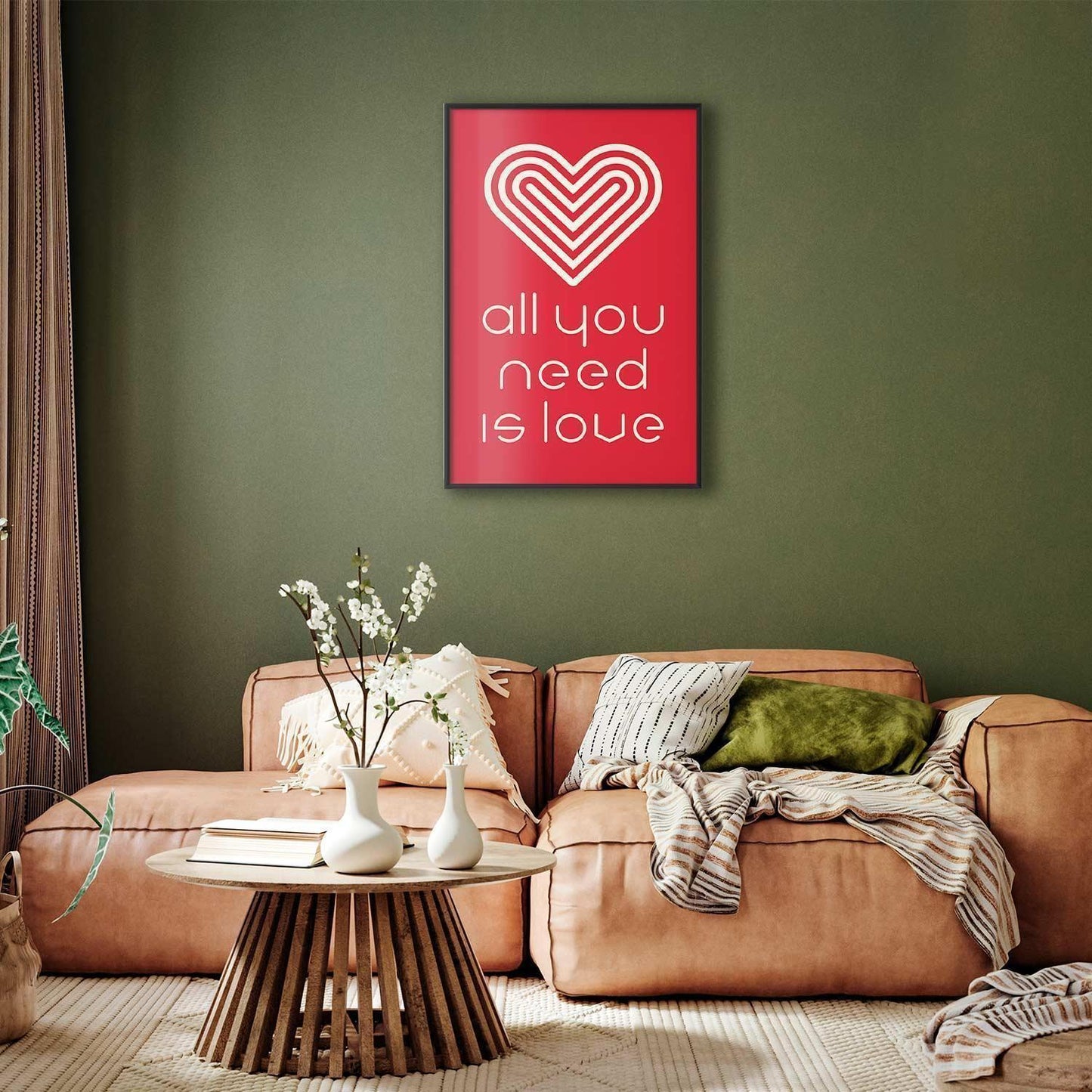 Poster - Let's Love Each Other Artgeist