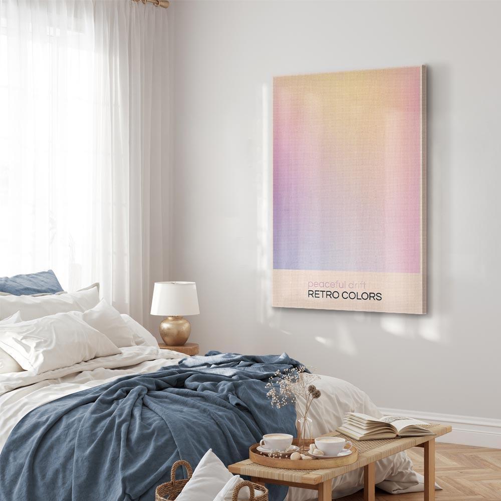 Leinwandbild - Peaceful Drift - Delicate Pastel Shades Creating a Harmonious Whole