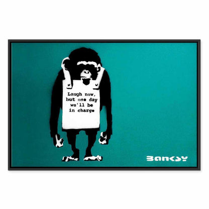 Leinwandbild - Angry Monkey (1 Part) Vertical