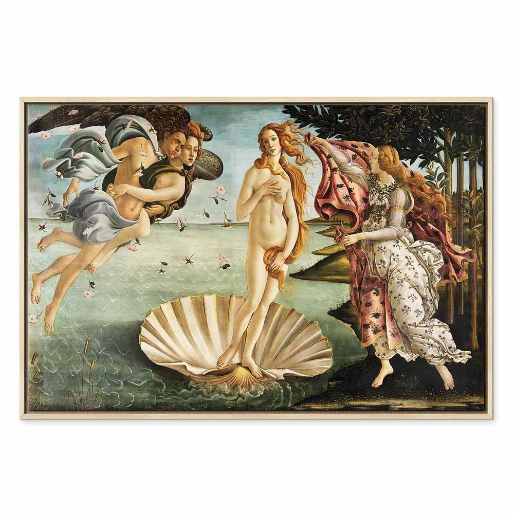 Leinwandbild - Sandro Botticelli – The Birth of Venus