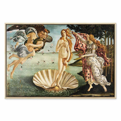 Leinwandbild - Sandro Botticelli – The Birth of Venus