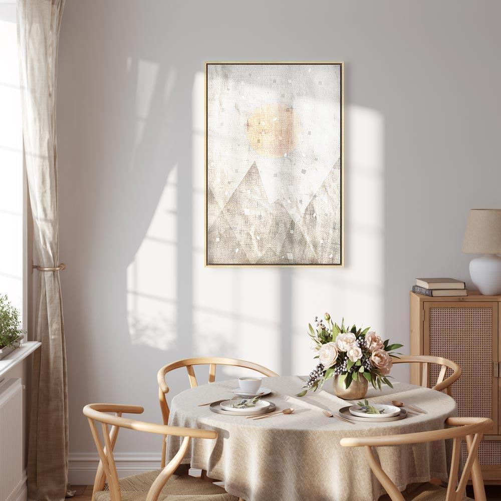 Leinwandbild - May Snow (1 Part) Vertical