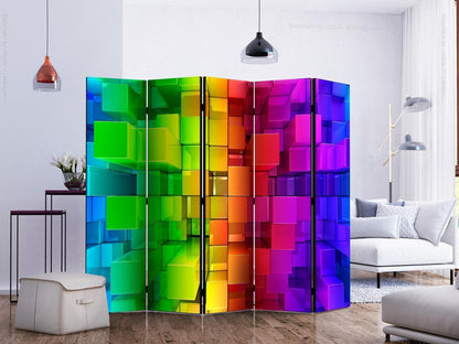 Paravent - Colour jigsaw II Artgeist