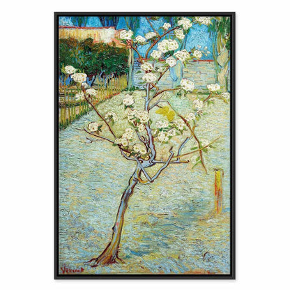 Leinwandbild - Vincent van Gogh – Blossoming Pear Tree