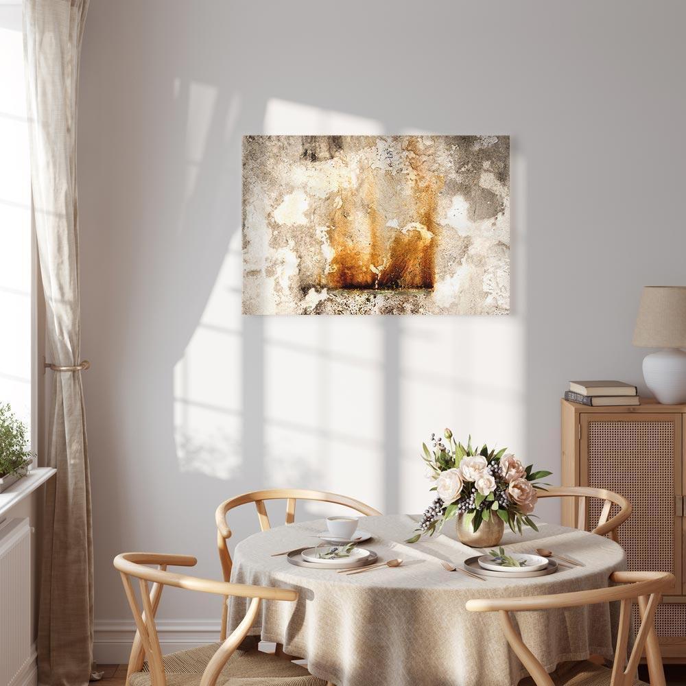 Leinwandbild - Flame of Hope (1 Part) Vertical