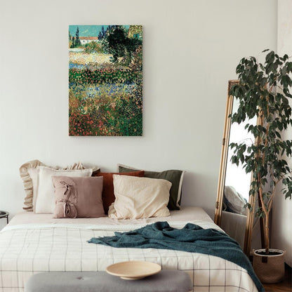 Leinwandbild - Vincent van Gogh – Blossoming Garden