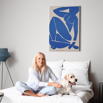 Leinwandbild - Henri Matisse – Blue Nude III