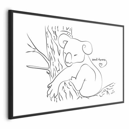 Poster - Sleeping Koala Artgeist