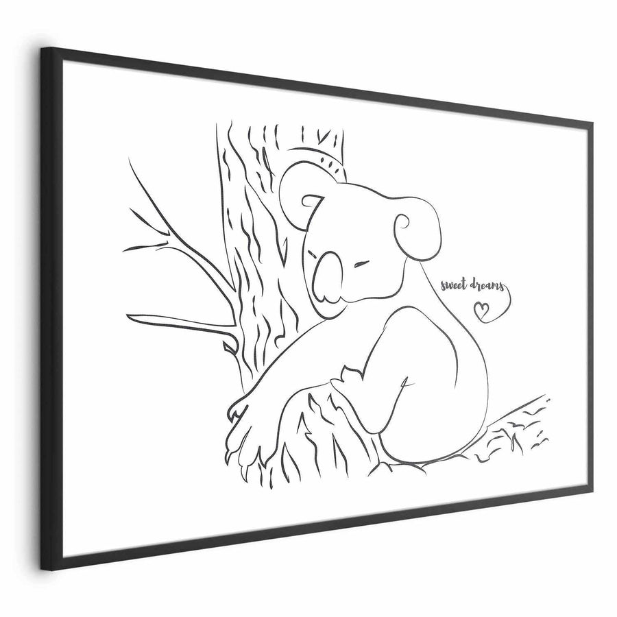 Poster - Sleeping Koala Artgeist