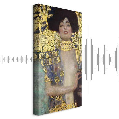 Leinwandbild - Gustav Klimt – Judith and the Head of Holofernes