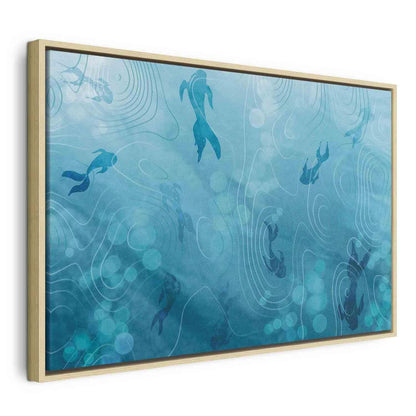 Leinwandbild - Japanese pond