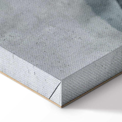 Leinwandbild - Mountain Surface of the Lake (3 Parts)