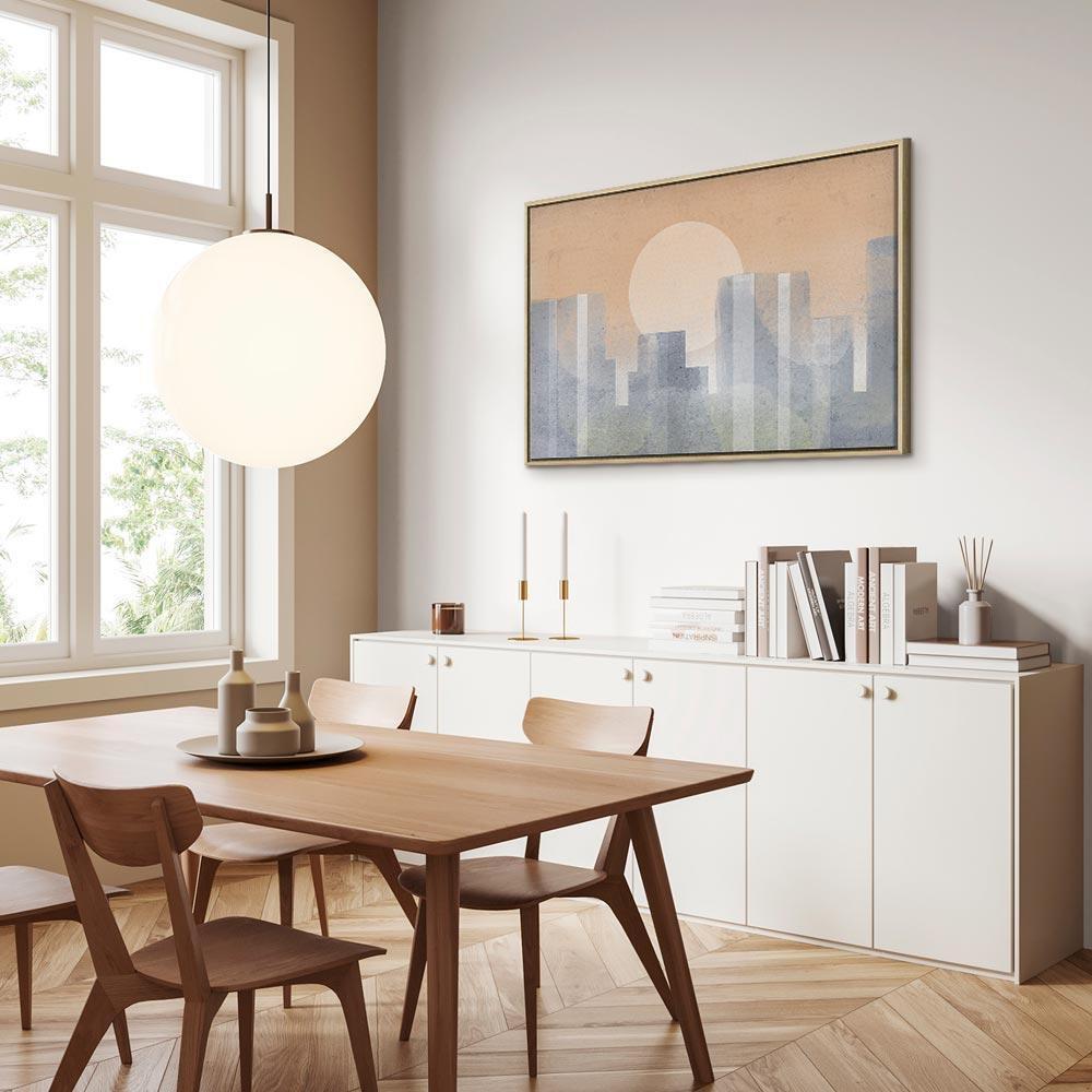 Leinwandbild - Modern City (1 Part) Wide - Second Variant