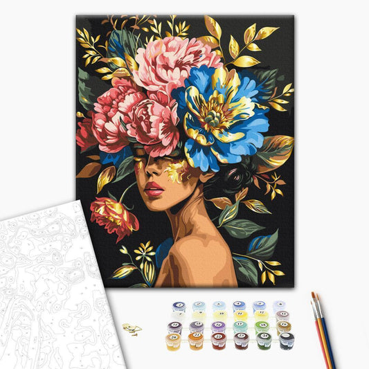 Malen nach Zahlen - Floral harmony