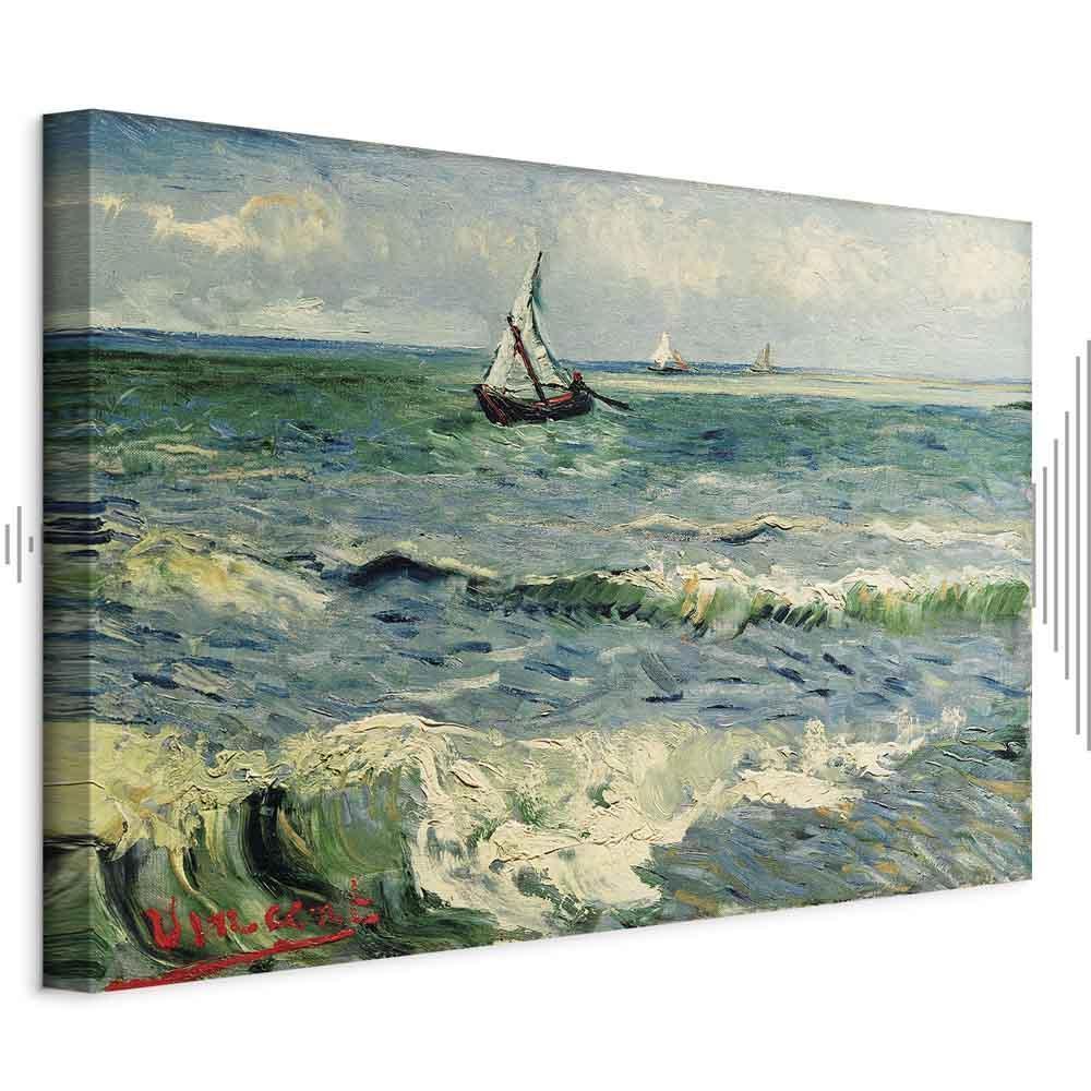 Leinwandbild - Vincent van Gogh – Seascape at Saintes-Maries