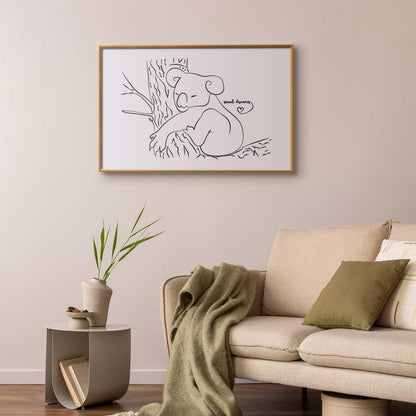 Poster - Sleeping Koala Artgeist