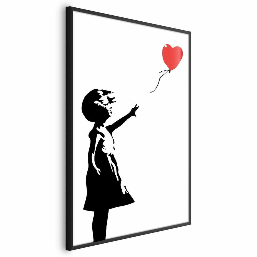 Poster - Girl with a Balloon Artgeist