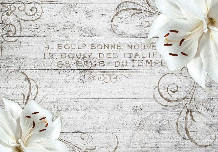 Fototapete Bonne Nouvelle – Vintage-Stil mit französischem Flair
