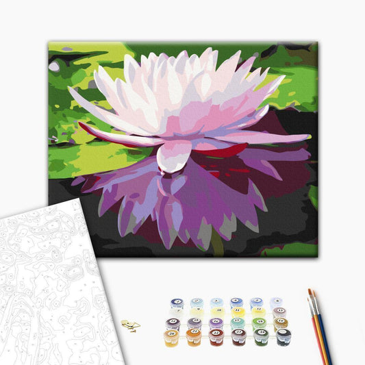 Malen nach Zahlen - Water Lily