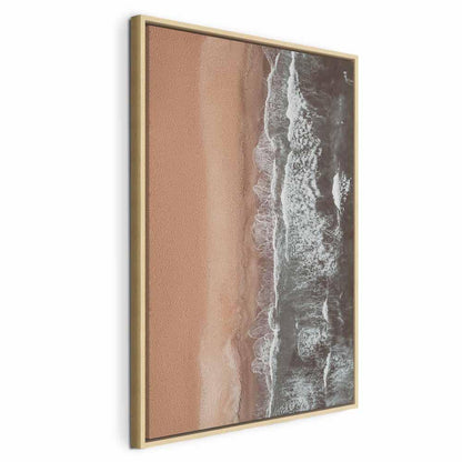 Leinwandbild - Shore Line (1 Part) Vertical