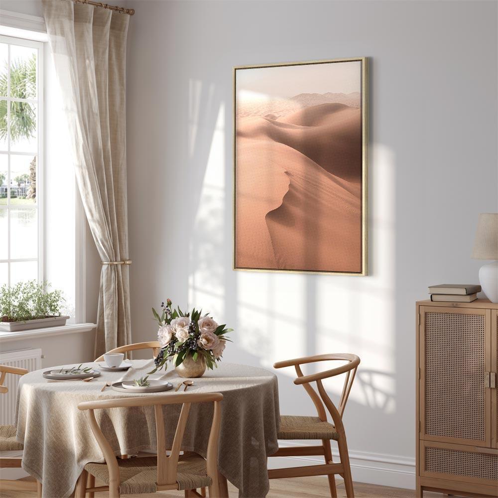 Leinwandbild - Sandy Space (1 Part) Vertical