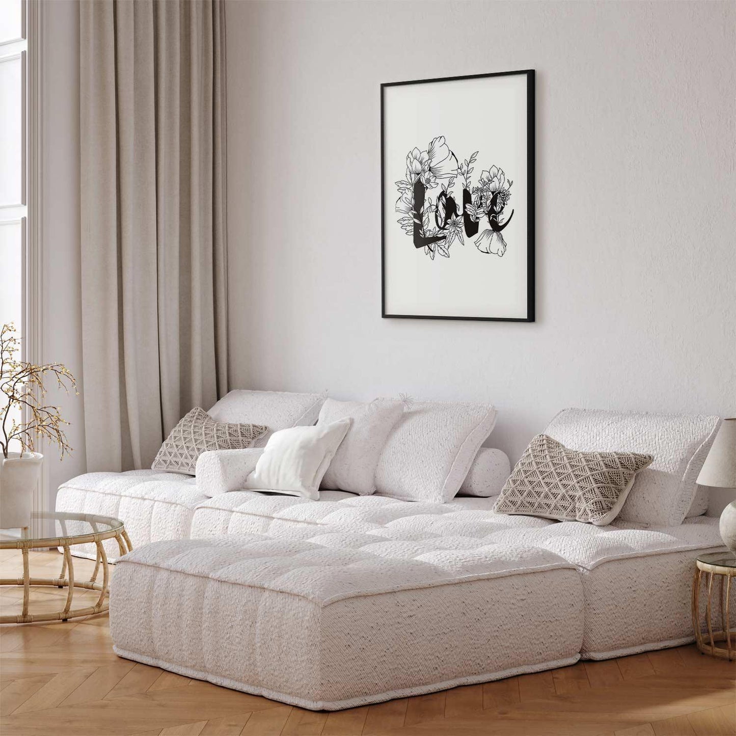 Poster - Love in Flowers Artgeist